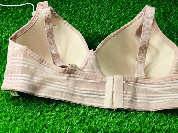 Love Print Light Purple Bra - Image 3