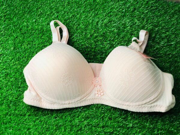 Flower print Pink Bra
